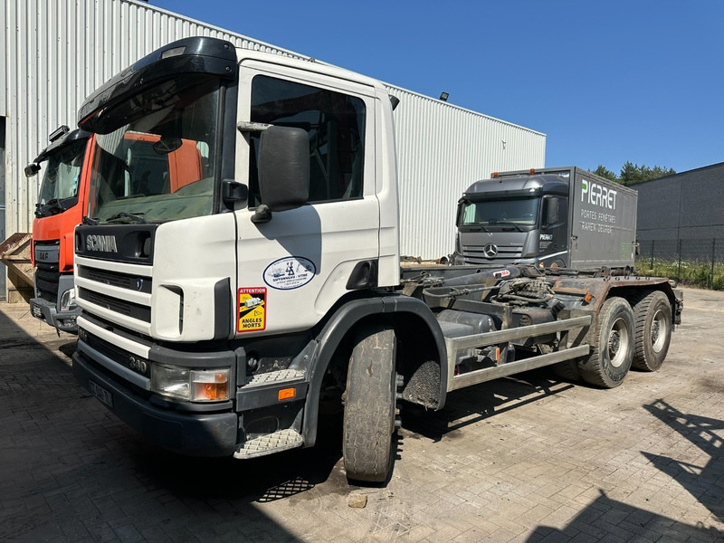 Scania 114C-340 6x4 HOOKLIFT 20T GANCHO - SPRING / BALLESTAS - MANUAL - EURO 3 - FR TRUCK - Pacēlājs ar āķi: foto 2 Scania 114C-340 6x4 HOOKLIFT 20T GANCHO - SPRING / BALLESTAS - MANUAL - EURO 3 - FR TRUCK - Pacēlājs ar āķi: foto 2