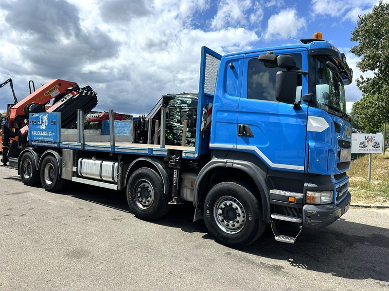 Scania G440 8x4 + (26.5m!) CRANE PALFINGER PK78002 SH G 8x + 1 + WINCH - PLATFORM 6m25 - MANUAL - HUB REDUCTION - STEEL SPRING - EURO 5 - BE TRUCK - Kravas auto ar manipulatoru: foto 2 Scania G440 8x4 + (26.5m!) CRANE PALFINGER PK78002 SH G 8x + 1 + WINCH - PLATFORM 6m25 - MANUAL - HUB REDUCTION - STEEL SPRING - EURO 5 - BE TRUCK - Kravas auto ar manipulatoru: foto 2