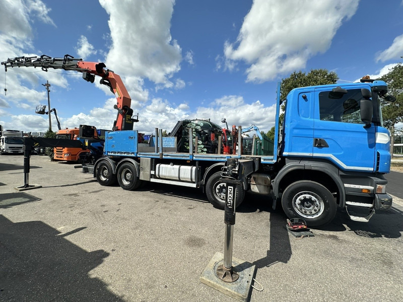 Scania G440 8x4 + (26.5m!) CRANE PALFINGER PK78002 SH G 8x + 1 + WINCH - PLATFORM 6m25 - MANUAL - HUB REDUCTION - STEEL SPRING - EURO 5 - BE TRUCK - Kravas auto ar manipulatoru: foto 4 Scania G440 8x4 + (26.5m!) CRANE PALFINGER PK78002 SH G 8x + 1 + WINCH - PLATFORM 6m25 - MANUAL - HUB REDUCTION - STEEL SPRING - EURO 5 - BE TRUCK - Kravas auto ar manipulatoru: foto 4