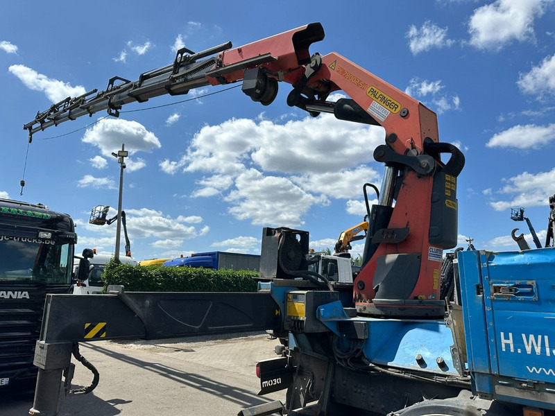 Bortu kravas automašīna/ Platforma, Kravas auto ar manipulatoru Scania G440 8x4 PRITSCHE + (25m!) KRAN PALFINGER PK78002 SH G 8x + WINCH - PLATFORM 6m25 - SCHALT - AP ACHSEN - BLATT - EURO 5 - BELGISCHE: foto 7