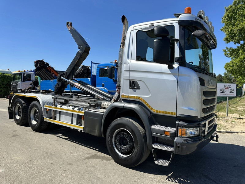 Scania G450 6x4 HAAKSYSTEEM AJK 20T - 5760mm - 3m90 WB - BLADVERING / NAAFREDUCTIE - EURO 6 - BE TRUCK - Pacēlājs ar āķi: foto 1 Scania G450 6x4 HAAKSYSTEEM AJK 20T - 5760mm - 3m90 WB - BLADVERING / NAAFREDUCTIE - EURO 6 - BE TRUCK - Pacēlājs ar āķi: foto 1