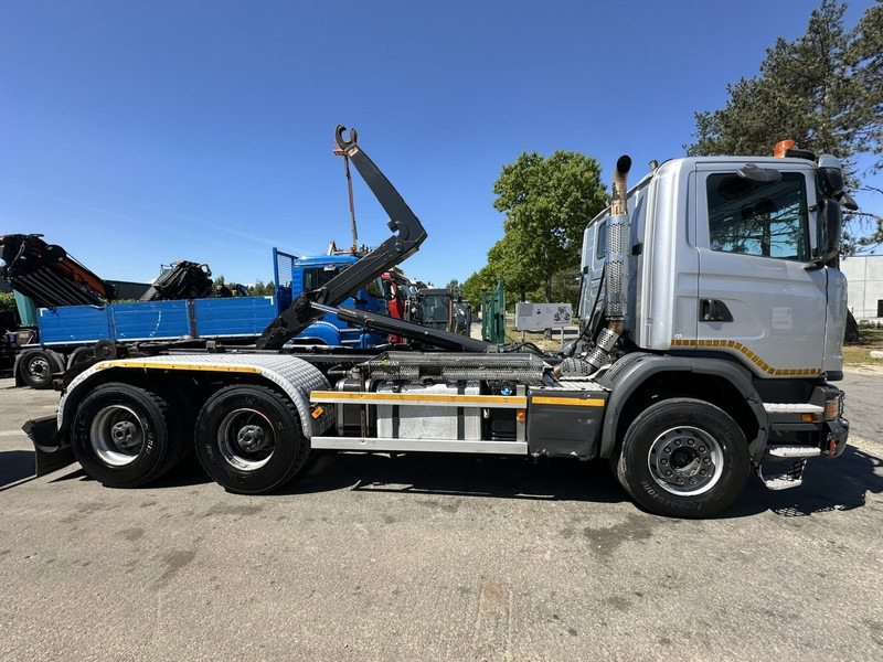 Scania G450 6x4 HOOKLIFT AJK 20T - 5760mm - 3m90 WB - HUB REDUCTION / STEEL SUSP. - EURO 6 - BE TRUCK - Pacēlājs ar āķi: foto 4 Scania G450 6x4 HOOKLIFT AJK 20T - 5760mm - 3m90 WB - HUB REDUCTION / STEEL SUSP. - EURO 6 - BE TRUCK - Pacēlājs ar āķi: foto 4