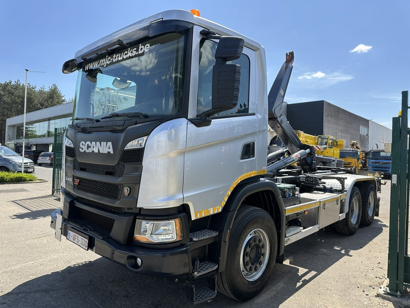 Scania G450 XT 6X4 AJK HAAKSYSTEEM 20T - 5760mm - WB 3m90 - HUB REDUCTION / STEEL SUSPENSION - EURO 6 - BE TRUCK - Pacēlājs ar āķi: foto 3 Scania G450 XT 6X4 AJK HAAKSYSTEEM 20T - 5760mm - WB 3m90 - HUB REDUCTION / STEEL SUSPENSION - EURO 6 - BE TRUCK - Pacēlājs ar āķi: foto 3