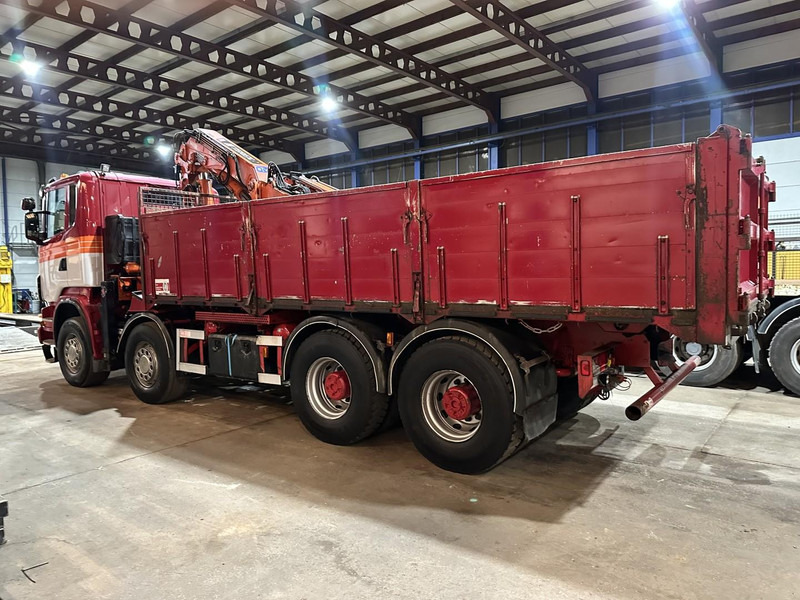 Scania G480 8x4 TIPPER + CRANE ATLAS 240.E4 + RADIO - STEEL SPRING / BIG AXLES - Kravas automašīna pašizgāzējs, Kravas auto ar manipulatoru: foto 4 Scania G480 8x4 TIPPER + CRANE ATLAS 240.E4 + RADIO - STEEL SPRING / BIG AXLES - Kravas automašīna pašizgāzējs, Kravas auto ar manipulatoru: foto 4