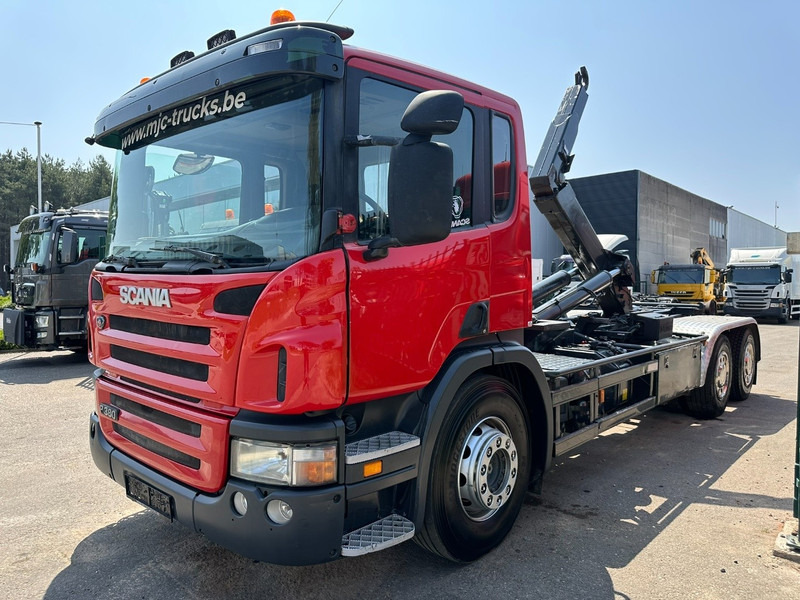 Scania P380 6x4 HOOKLIFT HIAB 25T - 6100mm - A/C - CAMERA - E4 - AIR SUSPENSION - BE TRUCK - Pacēlājs ar āķi: foto 3 Scania P380 6x4 HOOKLIFT HIAB 25T - 6100mm - A/C - CAMERA - E4 - AIR SUSPENSION - BE TRUCK - Pacēlājs ar āķi: foto 3