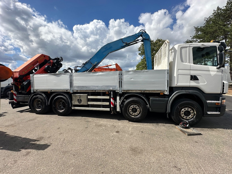 Scania R420 8x4 + CRANE PALFINGER PK44002 F (7x) + Rotator - 6m50 platform - Manual - - Bortu kravas automašīna/ Platforma, Kravas auto ar manipulatoru: foto 3 Scania R420 8x4 + CRANE PALFINGER PK44002 F (7x) + Rotator - 6m50 platform - Manual - - Bortu kravas automašīna/ Platforma, Kravas auto ar manipulatoru: foto 3