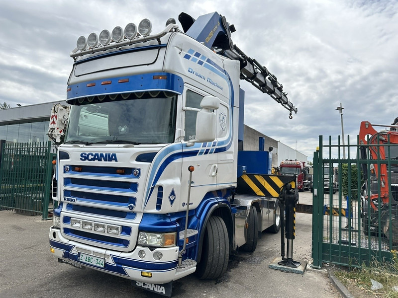 Scania R500 8x2 + CRANE 100Tm! PALFINGER PK100002 G 8x + 1 ME - RETARDER - ALCOA DURA BRIGHT - LIFT + STEERING - 5/6 HYDR F - TÜV 05/2026 - TOP CONDITION - Kravas auto ar manipulatoru: foto 4 Scania R500 8x2 + CRANE 100Tm! PALFINGER PK100002 G 8x + 1 ME - RETARDER - ALCOA DURA BRIGHT - LIFT + STEERING - 5/6 HYDR F - TÜV 05/2026 - TOP CONDITION - Kravas auto ar manipulatoru: foto 4