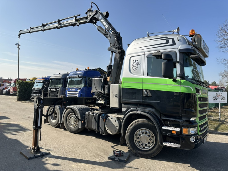 Scania R500 V8 6x2 + KRAN MKG HLK 231 HP (23tm) - 4x HYDR - RADIO - RETARDER - MANUAL - LIFT + STEERING AXLE - Kravas auto ar manipulatoru: foto 1 Scania R500 V8 6x2 + KRAN MKG HLK 231 HP (23tm) - 4x HYDR - RADIO - RETARDER - MANUAL - LIFT + STEERING AXLE - Kravas auto ar manipulatoru: foto 1