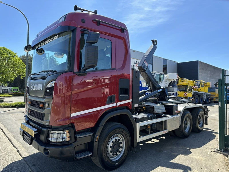 Scania R500 XT 6x4 RETARDER - HOOKLIFT / HAAKSYSTEEM WAF 20T - 5200mm - WB 3m75 - *231.000km* - HUB REDUCTION / STEEL SUSPENSION - EURO 6 - BE TRUCK - Pacēlājs ar āķi: foto 3 Scania R500 XT 6x4 RETARDER - HOOKLIFT / HAAKSYSTEEM WAF 20T - 5200mm - WB 3m75 - *231.000km* - HUB REDUCTION / STEEL SUSPENSION - EURO 6 - BE TRUCK - Pacēlājs ar āķi: foto 3