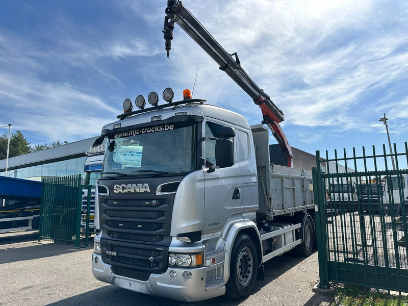 Scania R520 6x4 PRITSCHE + KRAN PALFINGER PK 15002 A - *ZSM + KIPPER* - RETARDER - *FULL AIR* - EUR 6 - BE TRUCK - Bortu kravas automašīna/ Platforma, Kravas auto ar manipulatoru: foto 2 Scania R520 6x4 PRITSCHE + KRAN PALFINGER PK 15002 A - *ZSM + KIPPER* - RETARDER - *FULL AIR* - EUR 6 - BE TRUCK - Bortu kravas automašīna/ Platforma, Kravas auto ar manipulatoru: foto 2