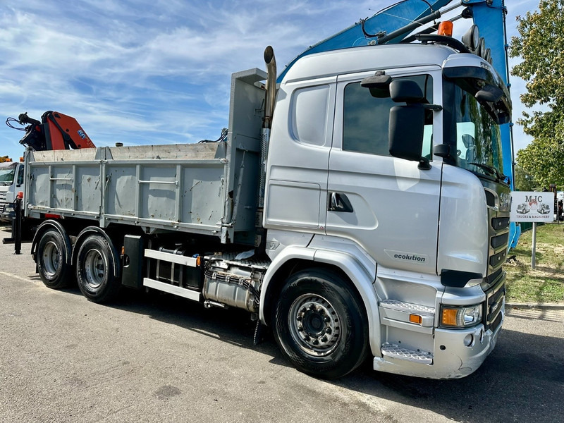 Scania R520 6x4 PRITSCHE + KRAN PALFINGER PK 15002 A - *ZSM + KIPPER* - RETARDER - *FULL AIR* - EUR 6 - BE TRUCK - Bortu kravas automašīna/ Platforma, Kravas auto ar manipulatoru: foto 4 Scania R520 6x4 PRITSCHE + KRAN PALFINGER PK 15002 A - *ZSM + KIPPER* - RETARDER - *FULL AIR* - EUR 6 - BE TRUCK - Bortu kravas automašīna/ Platforma, Kravas auto ar manipulatoru: foto 4