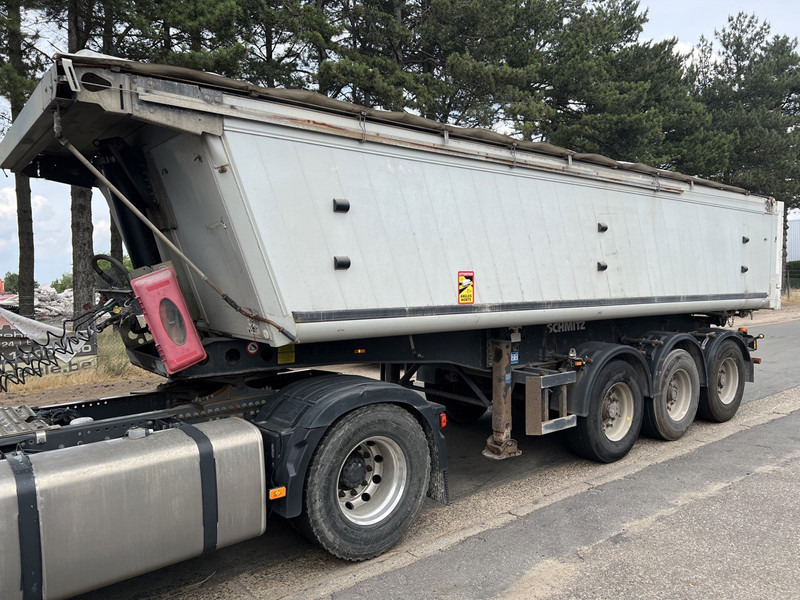 Schmitz Cargobull SKI 24 3-AXLES SAF - STEEL BODY / ALU TIPPER - GOOD CONDITION - Puspiekabe pašizgāzējs: foto 1 Schmitz Cargobull SKI 24 3-AXLES SAF - STEEL BODY / ALU TIPPER - GOOD CONDITION - Puspiekabe pašizgāzējs: foto 1