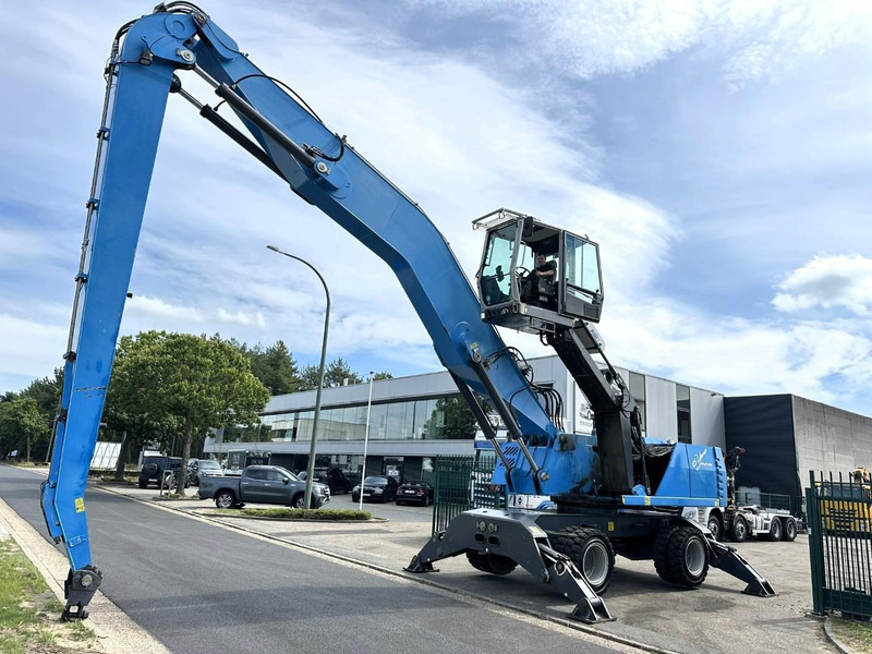 Terex FUCHS MHL 360 OVERSLAGKRAAN / MATERIAL HANDLER / UMSCHLAGBAGGER - TOP ZUSTAND - Riteņu ekskavators: foto 3 Terex FUCHS MHL 360 OVERSLAGKRAAN / MATERIAL HANDLER / UMSCHLAGBAGGER - TOP ZUSTAND - Riteņu ekskavators: foto 3