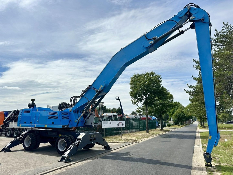 Terex FUCHS MHL 360 OVERSLAGKRAAN / MATERIAL HANDLER / UMSCHLAGBAGGER - TOP ZUSTAND - Riteņu ekskavators: foto 2 Terex FUCHS MHL 360 OVERSLAGKRAAN / MATERIAL HANDLER / UMSCHLAGBAGGER - TOP ZUSTAND - Riteņu ekskavators: foto 2