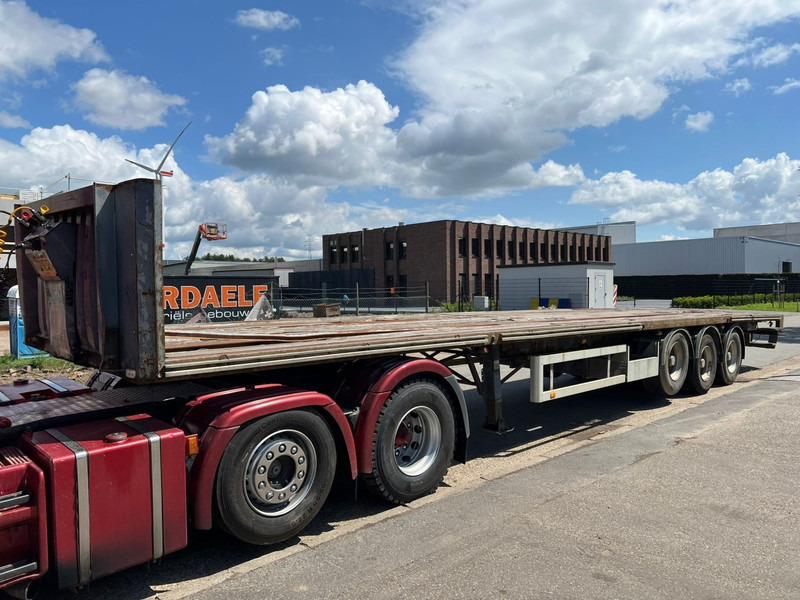 Trailor 3-AXLES PLATFORM SMB DRUM BRAKES - AIR SUSPENSION - 13.60m - Bortu puspiekabe/ Platforma: foto 1 Trailor 3-AXLES PLATFORM SMB DRUM BRAKES - AIR SUSPENSION - 13.60m - Bortu puspiekabe/ Platforma: foto 1
