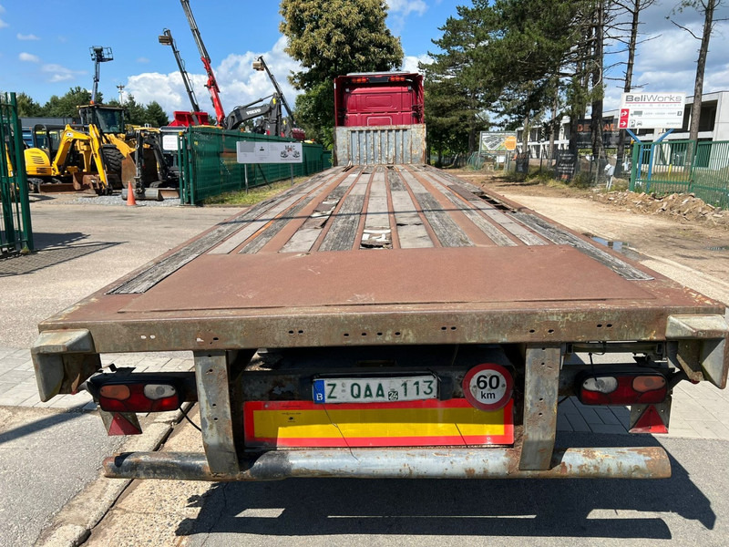 Trailor 3-AXLES PLATFORM SMB DRUM BRAKES - AIR SUSPENSION - 13.60m - Bortu puspiekabe/ Platforma: foto 3 Trailor 3-AXLES PLATFORM SMB DRUM BRAKES - AIR SUSPENSION - 13.60m - Bortu puspiekabe/ Platforma: foto 3