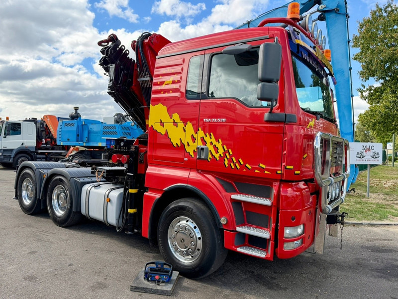 MAN TGA 33.530 6x4 - 90T ZSM + KRAN HMF 3720 K6 (17.3m) - RETARDER - MANUAL ZF - EURO 3 - 590.000km - ALCOA - BIG AXLES HUB REDUCTION - BE TRUCK - TOP CONDITION - Vilcējs: foto 1 MAN TGA 33.530 6x4 - 90T ZSM + KRAN HMF 3720 K6 (17.3m) - RETARDER - MANUAL ZF - EURO 3 - 590.000km - ALCOA - BIG AXLES HUB REDUCTION - BE TRUCK - TOP CONDITION - Vilcējs: foto 1
