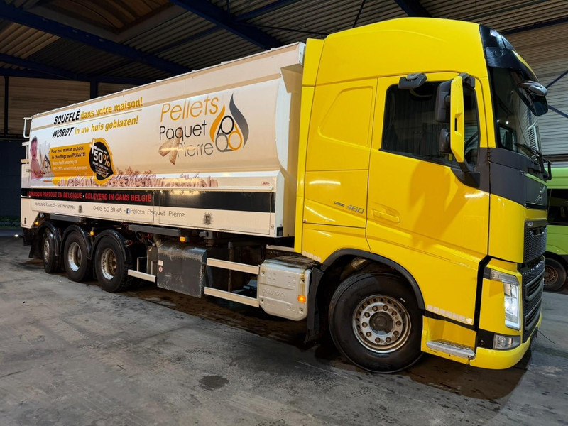 Volvo FH 460 8x4 TRIDEM SILO COMPRESSOR / BDF / CURTAINSIDE BOX 8m50 - *FULL AIR* - EURO 6 - LIFT + STEERING AXLE - BE TRUCK - Autocisterna: foto 1 Volvo FH 460 8x4 TRIDEM SILO COMPRESSOR / BDF / CURTAINSIDE BOX 8m50 - *FULL AIR* - EURO 6 - LIFT + STEERING AXLE - BE TRUCK - Autocisterna: foto 1