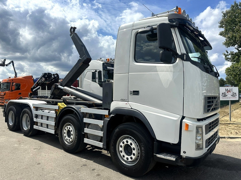 Volvo FH 480 8x2 HOOKLIFT 25T TERBERG - 6m20 - LIFT AXLE - I SHIFT - WB 429cm - HAAKSYSTEEM / ABROLKIPPER - Pacēlājs ar āķi: foto 1 Volvo FH 480 8x2 HOOKLIFT 25T TERBERG - 6m20 - LIFT AXLE - I SHIFT - WB 429cm - HAAKSYSTEEM / ABROLKIPPER - Pacēlājs ar āķi: foto 1