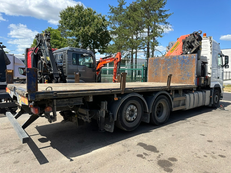 Kravas auto ar manipulatoru Volvo FH 500 6X2 + CRANE PALFINGER PK50002 E 6x - RETARDER - PLATFORM 6m20 - TWISTLOCKS 20' - 561.000km - EURO 5: foto 7