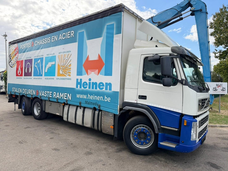 Volvo FM 370 6x2 BOX 8m15 - LIFT + STEERING AXLE - EURO 5 - I SHIFT - 26T - TÜV 06/2026 - VERY NICE CONDITION - BE TRUCK - Kravas automašīna ar tentu: foto 1 Volvo FM 370 6x2 BOX 8m15 - LIFT + STEERING AXLE - EURO 5 - I SHIFT - 26T - TÜV 06/2026 - VERY NICE CONDITION - BE TRUCK - Kravas automašīna ar tentu: foto 1