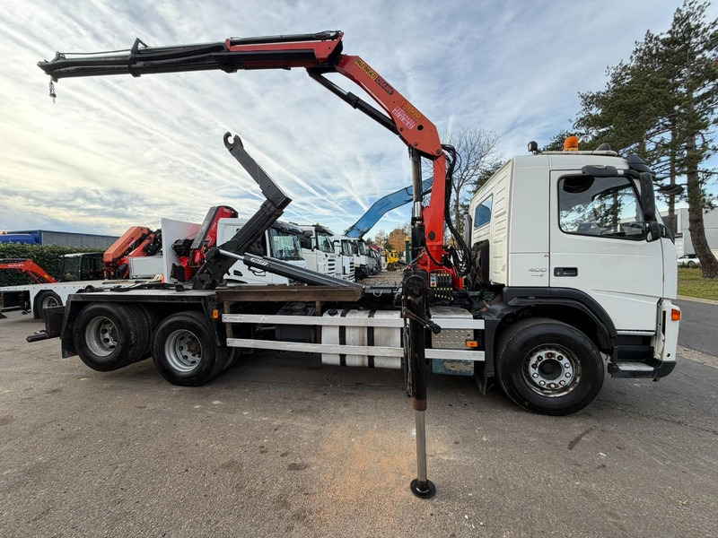 Volvo FM 400 6x2 HOOKLIFT + CRANE PALFINGER PK 15500 B (2x) - 5/6 F - MANUAL - EURO 4 - BE TRUCK - Pacēlājs ar āķi, Kravas auto ar manipulatoru: foto 5 Volvo FM 400 6x2 HOOKLIFT + CRANE PALFINGER PK 15500 B (2x) - 5/6 F - MANUAL - EURO 4 - BE TRUCK - Pacēlājs ar āķi, Kravas auto ar manipulatoru: foto 5