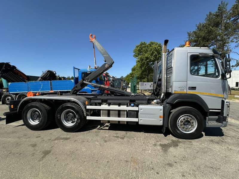 Volvo FM 420 6x4 AJK HOOKLIFT / HAAK 20T - 5760mm - WB 3m90 - *266.000km* - HUB REDUCTION / STEEL SUSPENSION - EURO 6 - BE TRUCK - Pacēlājs ar āķi: foto 4 Volvo FM 420 6x4 AJK HOOKLIFT / HAAK 20T - 5760mm - WB 3m90 - *266.000km* - HUB REDUCTION / STEEL SUSPENSION - EURO 6 - BE TRUCK - Pacēlājs ar āķi: foto 4