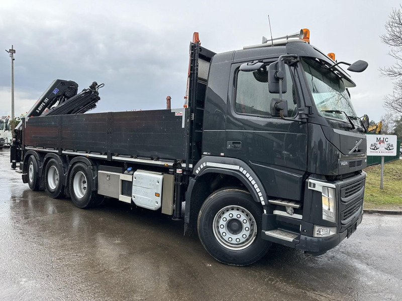 Volvo FM 460 8x4 TRIDEM + CRANE HIAB 192 E-5 X HIPRO - DYNAMIC STEERING - 364.000km - TOP CONDITION - Bortu kravas automašīna/ Platforma, Kravas auto ar manipulatoru: foto 1 Volvo FM 460 8x4 TRIDEM + CRANE HIAB 192 E-5 X HIPRO - DYNAMIC STEERING - 364.000km - TOP CONDITION - Bortu kravas automašīna/ Platforma, Kravas auto ar manipulatoru: foto 1