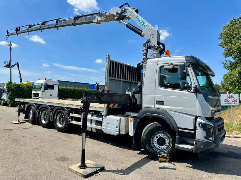 Volvo FMX 330 8x4 TRIDEM + CRANE EFFER 265 / 6S - PLATFORM 7m50 - EURO 6 - RADIO - *473.000km* - TÜV 05/2026 - BE TRUCK - Kravas auto ar manipulatoru: foto 1 Volvo FMX 330 8x4 TRIDEM + CRANE EFFER 265 / 6S - PLATFORM 7m50 - EURO 6 - RADIO - *473.000km* - TÜV 05/2026 - BE TRUCK - Kravas auto ar manipulatoru: foto 1