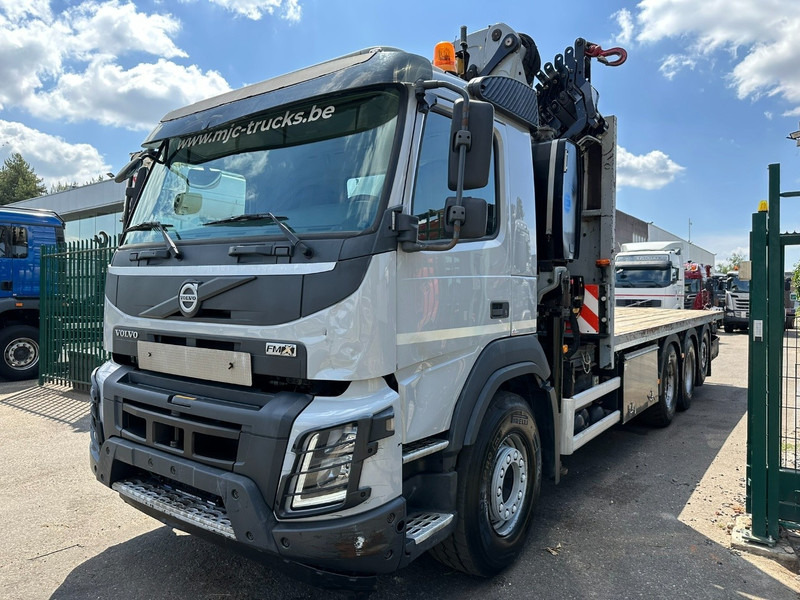 Volvo FMX 330 8x4 TRIDEM PRITSCHE + KRAN EFFER 265 / 6S - PLATFORM 7m50 - EURO 6 - RADIO - *473.000km* - TÜV 05/2026 - BE TRUCK - Bortu kravas automašīna/ Platforma, Kravas auto ar manipulatoru: foto 4 Volvo FMX 330 8x4 TRIDEM PRITSCHE + KRAN EFFER 265 / 6S - PLATFORM 7m50 - EURO 6 - RADIO - *473.000km* - TÜV 05/2026 - BE TRUCK - Bortu kravas automašīna/ Platforma, Kravas auto ar manipulatoru: foto 4