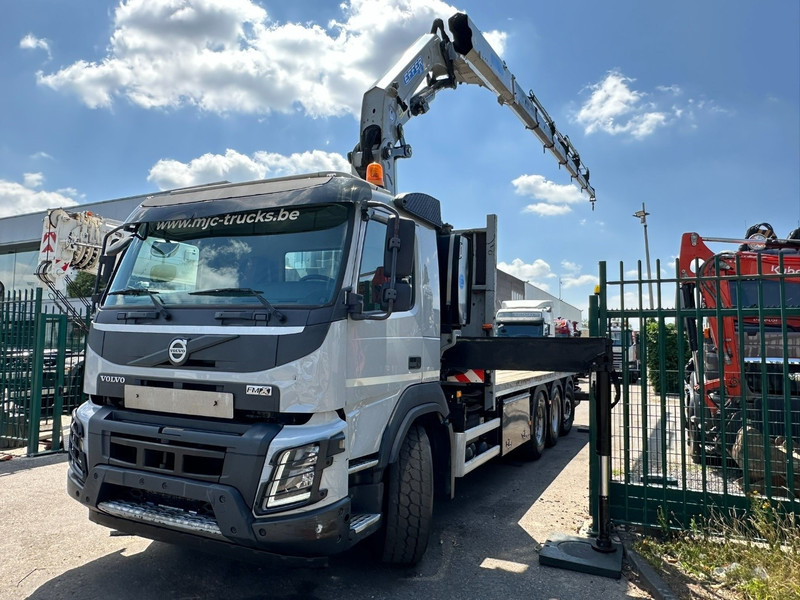 Volvo FMX 330 8x4 TRIDEM PRITSCHE + KRAN EFFER 265 / 6S - PLATFORM 7m50 - EURO 6 - RADIO - *473.000km* - TÜV 05/2026 - BE TRUCK - Bortu kravas automašīna/ Platforma, Kravas auto ar manipulatoru: foto 5 Volvo FMX 330 8x4 TRIDEM PRITSCHE + KRAN EFFER 265 / 6S - PLATFORM 7m50 - EURO 6 - RADIO - *473.000km* - TÜV 05/2026 - BE TRUCK - Bortu kravas automašīna/ Platforma, Kravas auto ar manipulatoru: foto 5