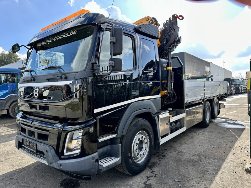 Volvo FMX 370 6x2 PLATFORM 6M35 + CRANE EFFER 215/6S -*127.000km* - LIFT AXLE - DOUBLE WHEELS - I SHIFT - EURO 6 - BE PAPERS - Kravas auto ar manipulatoru: foto 4 Volvo FMX 370 6x2 PLATFORM 6M35 + CRANE EFFER 215/6S -*127.000km* - LIFT AXLE - DOUBLE WHEELS - I SHIFT - EURO 6 - BE PAPERS - Kravas auto ar manipulatoru: foto 4