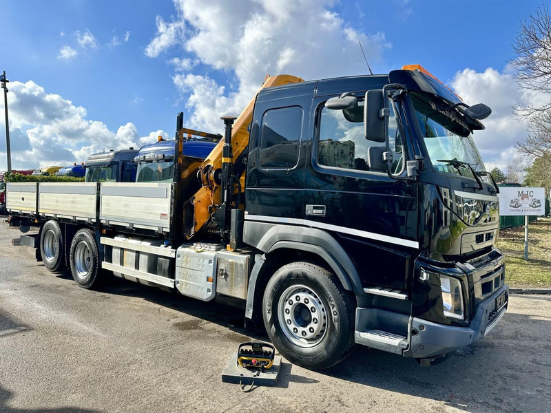 Volvo FMX 370 6x2 PLATFORM 6M35 + CRANE EFFER 215/6S -*127.000km* - LIFT AXLE - DOUBLE WHEELS - I SHIFT - EURO 6 - BE PAPERS - Kravas auto ar manipulatoru: foto 2 Volvo FMX 370 6x2 PLATFORM 6M35 + CRANE EFFER 215/6S -*127.000km* - LIFT AXLE - DOUBLE WHEELS - I SHIFT - EURO 6 - BE PAPERS - Kravas auto ar manipulatoru: foto 2