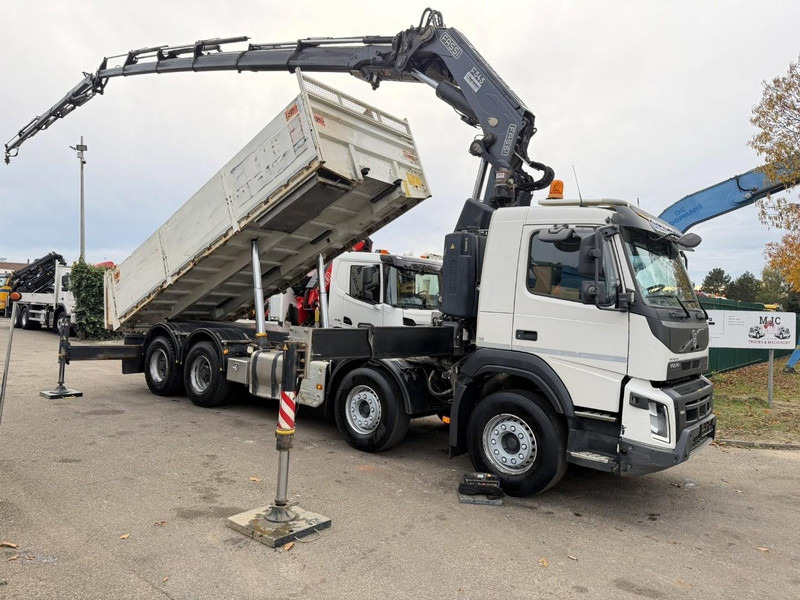 Volvo FMX 540 8x4 TIPPER + CRANE (29m!) FASSI F545 (6x) + JIB L324 (4x) - TIPPER - *192.000km* - RETARDER - ROTATOR - BE TRUCK - GOOD CONDITION - Kravas automašīna pašizgāzējs, Kravas auto ar manipulatoru: foto 1 Volvo FMX 540 8x4 TIPPER + CRANE (29m!) FASSI F545 (6x) + JIB L324 (4x) - TIPPER - *192.000km* - RETARDER - ROTATOR - BE TRUCK - GOOD CONDITION - Kravas automašīna pašizgāzējs, Kravas auto ar manipulatoru: foto 1