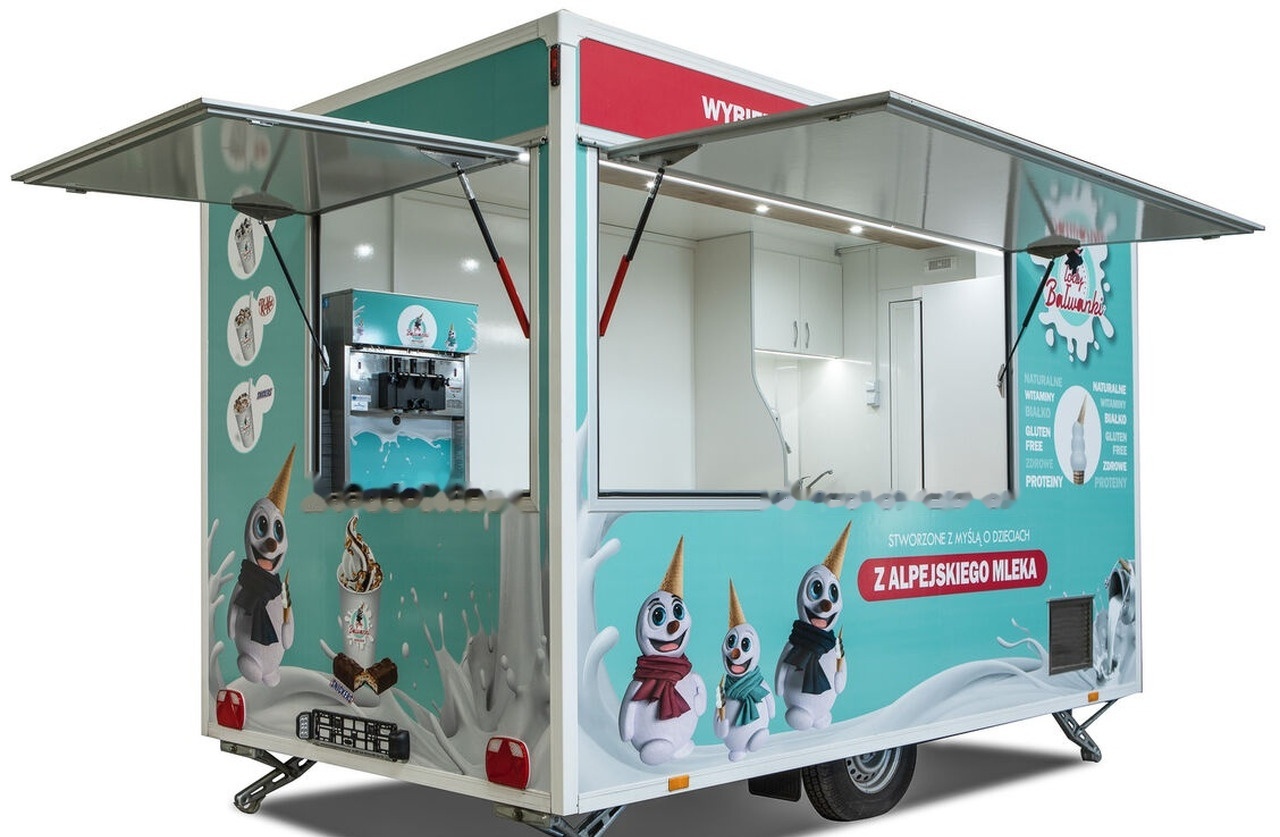 Bannert Imbiss Handel Ice Cream Lody - Tirdzniecības piekabe: foto 1 Bannert Imbiss Handel Ice Cream Lody - Tirdzniecības piekabe: foto 1