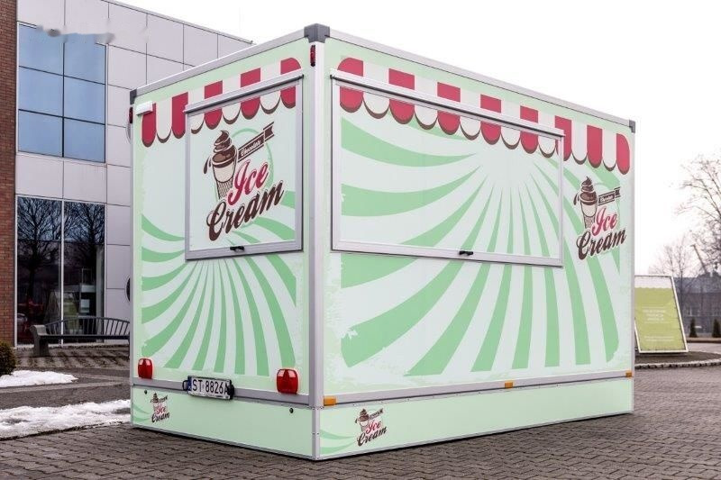 Bannert Imbiss Handel Ice Cream Lody - Tirdzniecības piekabe: foto 4 Bannert Imbiss Handel Ice Cream Lody - Tirdzniecības piekabe: foto 4