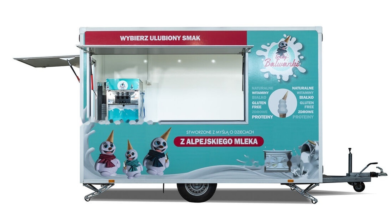 Bannert Imbiss Handel Ice Cream Lody - Tirdzniecības piekabe: foto 5 Bannert Imbiss Handel Ice Cream Lody - Tirdzniecības piekabe: foto 5