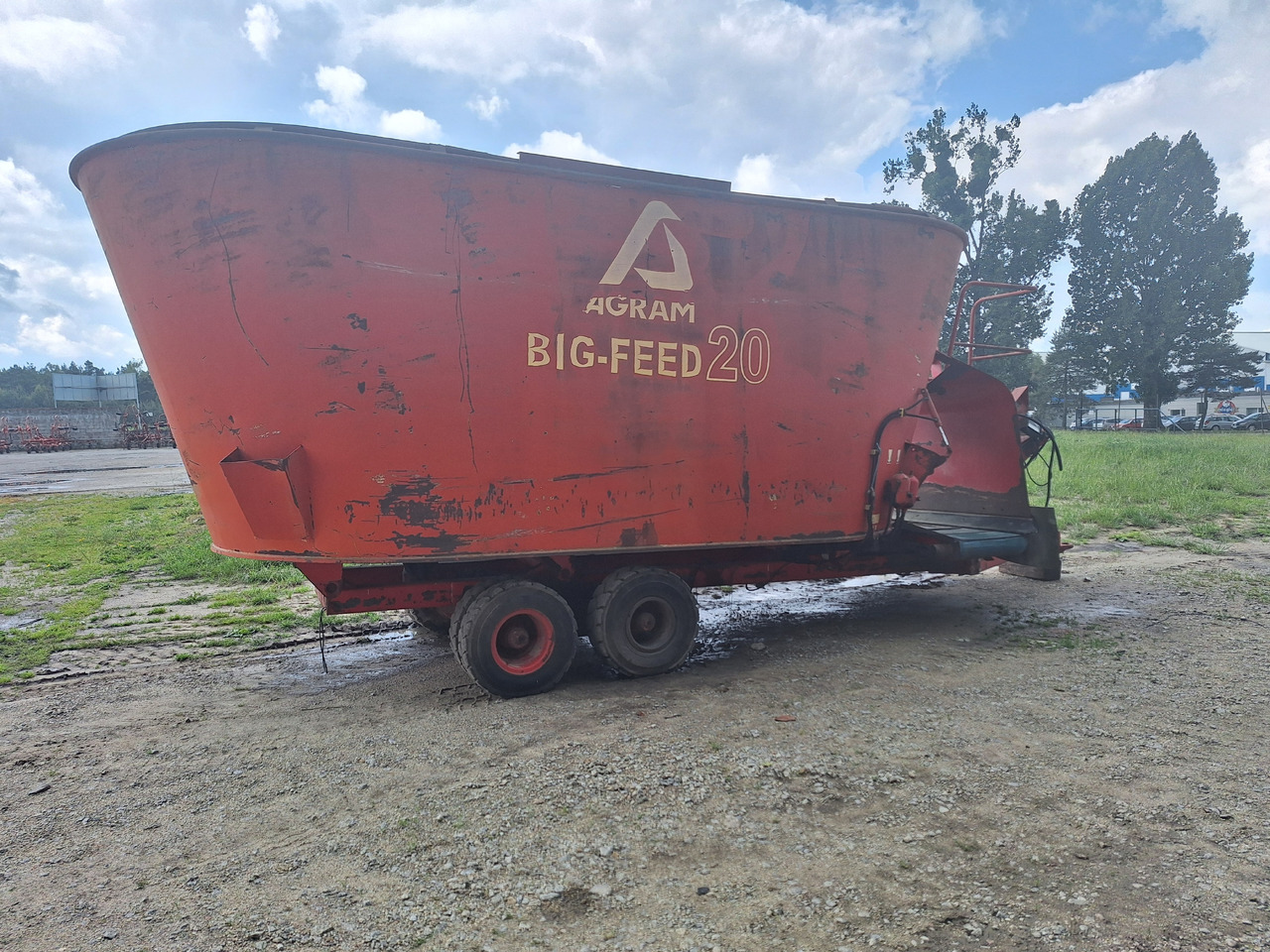 AGRAM BIG-FEED - Lopbarības mikseris: foto 1 AGRAM BIG-FEED - Lopbarības mikseris: foto 1