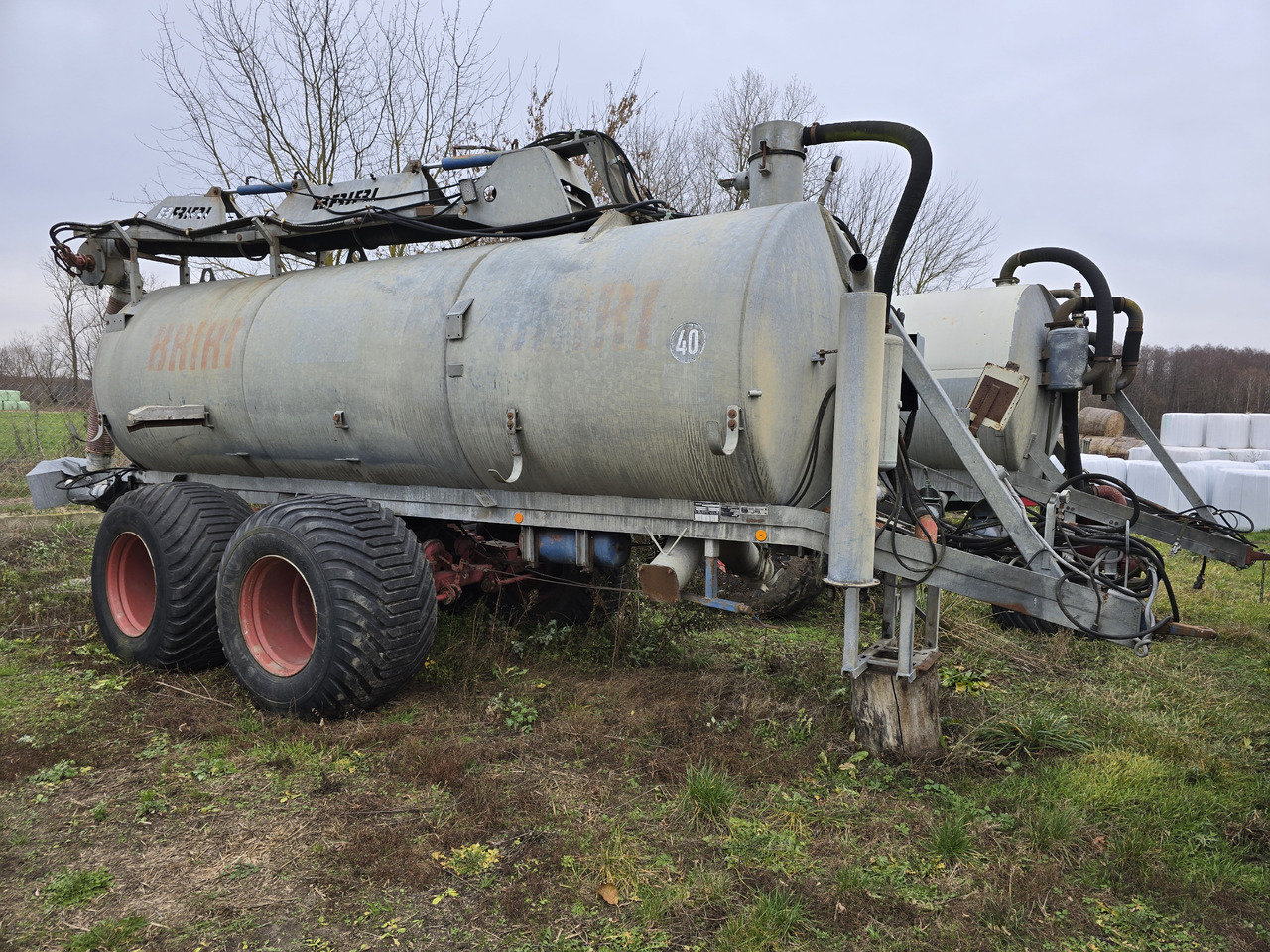 BRIRI Behalterbau VTTW140 - Šķidrmēslu muca: foto 1 BRIRI Behalterbau VTTW140 - Šķidrmēslu muca: foto 1