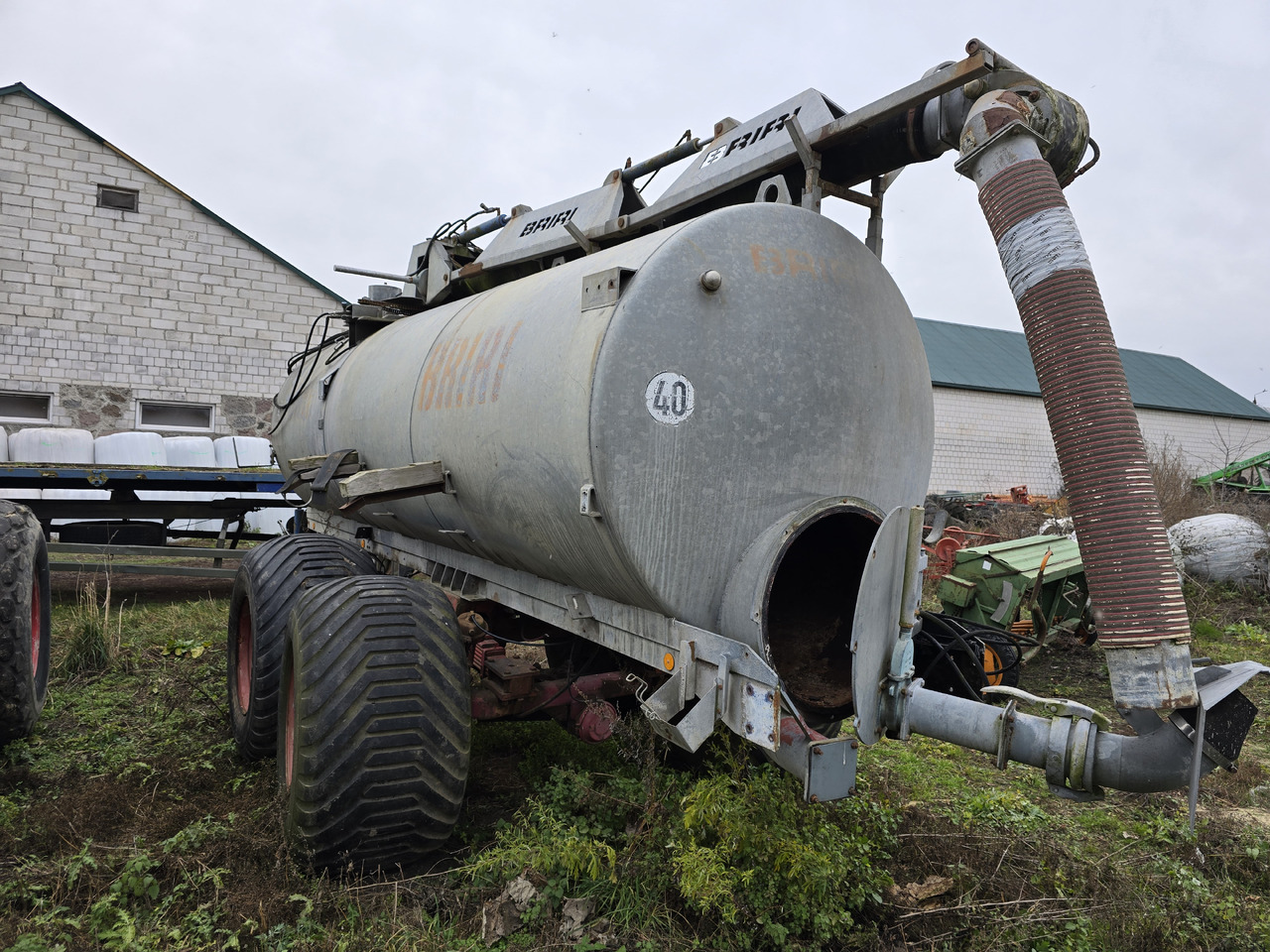 BRIRI Behalterbau VTTW140 - Šķidrmēslu muca: foto 5 BRIRI Behalterbau VTTW140 - Šķidrmēslu muca: foto 5