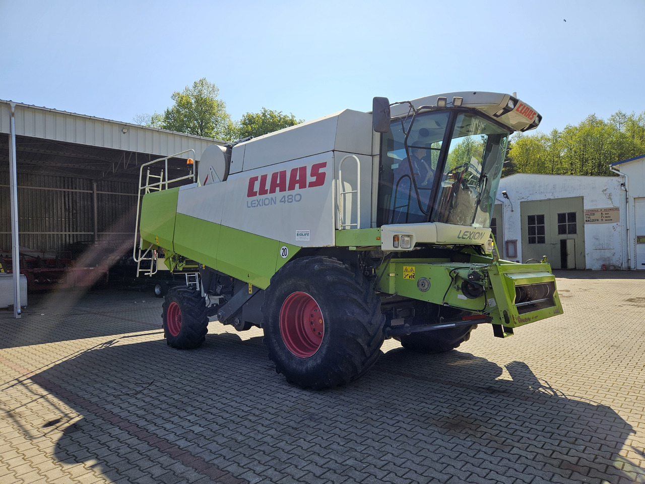 Claas Lexion 480 - Labības kombains: foto 2 Claas Lexion 480 - Labības kombains: foto 2