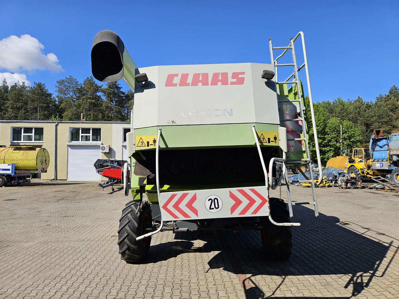 Claas Lexion 480 - Labības kombains: foto 5 Claas Lexion 480 - Labības kombains: foto 5