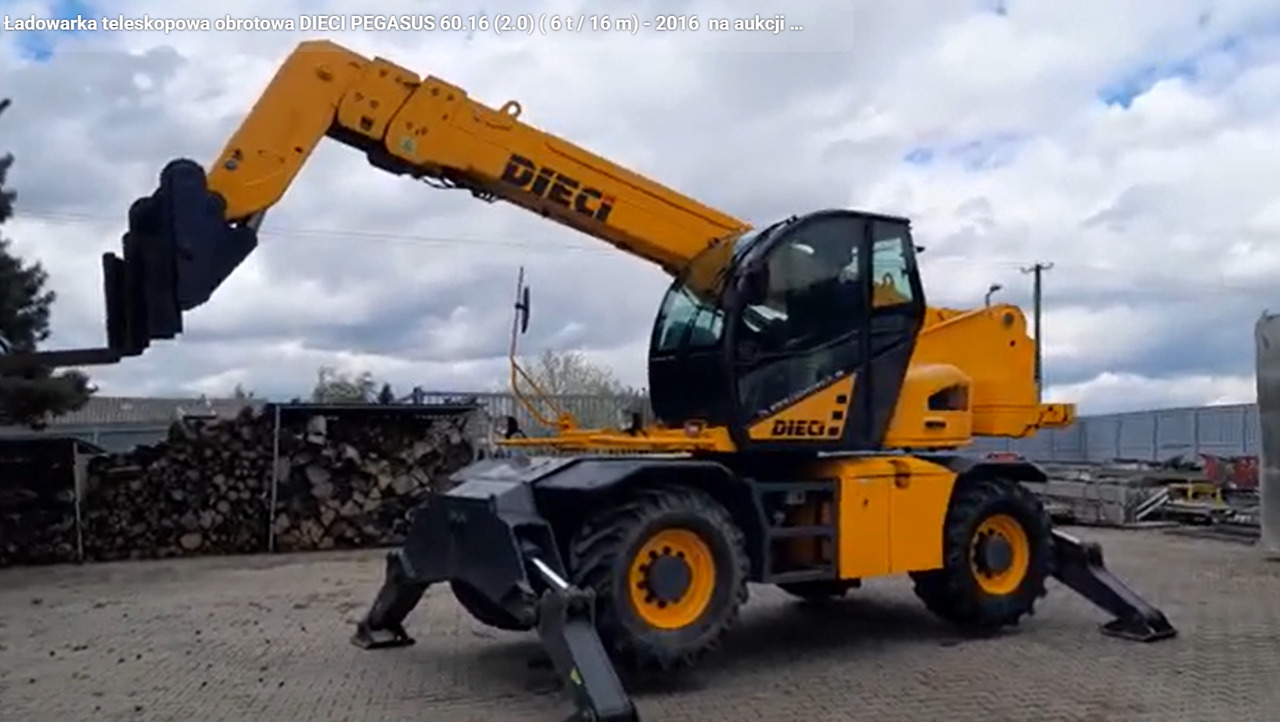 Dieci PEGASUS 60.16 (2.0) ( 6 t / 16 m) - 2016 r. - Riteņu iekrāvējs: foto 1 Dieci PEGASUS 60.16 (2.0) ( 6 t / 16 m) - 2016 r. - Riteņu iekrāvējs: foto 1