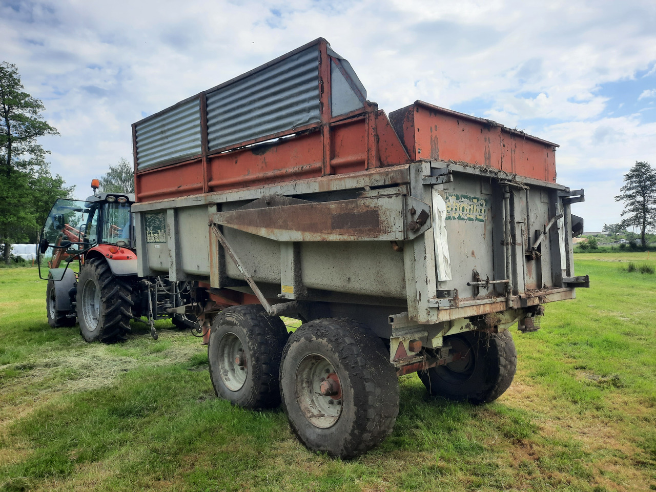 Lauksaimniecības piekabe-pašizgāzējs LEBOULCH RB2120 (12 ton / 25 m3): foto 6