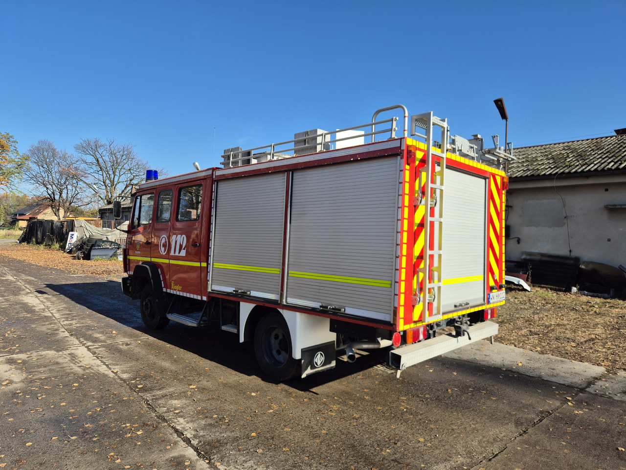 MERCEDES-BENZ 814F LF 8/6 - Ugunsdzēsēju mašīna: foto 5 MERCEDES-BENZ 814F LF 8/6 - Ugunsdzēsēju mašīna: foto 5