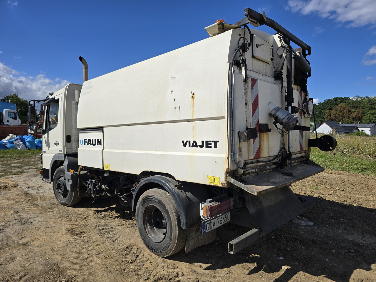 Ielu tīrīšanas mašīna MERCEDES-BENZ Atego: foto 6 Ielu tīrīšanas mašīna MERCEDES-BENZ Atego: foto 6