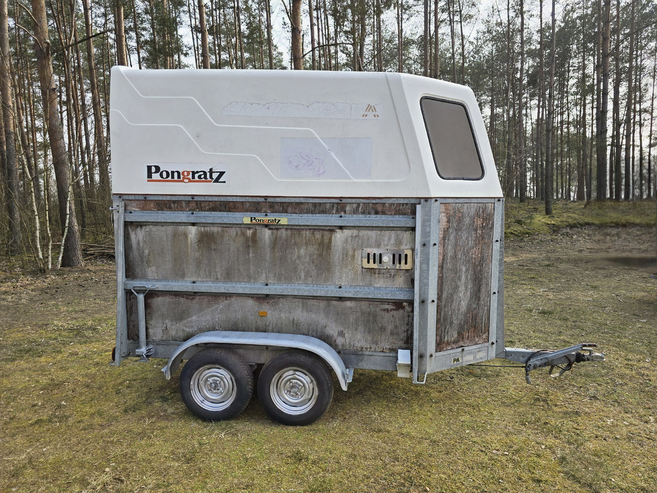 PONGRATZ PA 310 T - Piekabe dzīvnieku pārvadāšanai: foto 3 PONGRATZ PA 310 T - Piekabe dzīvnieku pārvadāšanai: foto 3