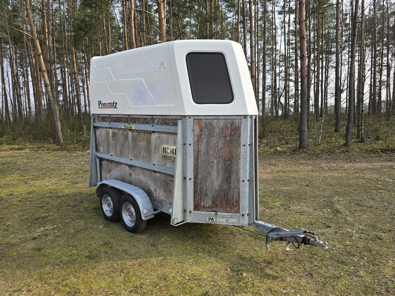 PONGRATZ PA 310 T - Piekabe dzīvnieku pārvadāšanai: foto 1 PONGRATZ PA 310 T - Piekabe dzīvnieku pārvadāšanai: foto 1