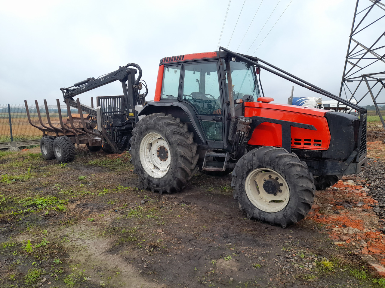 Valtra / Fao Far 6250 / 4768 - Meža traktors, Meža piekabe: foto 5 Valtra / Fao Far 6250 / 4768 - Meža traktors, Meža piekabe: foto 5