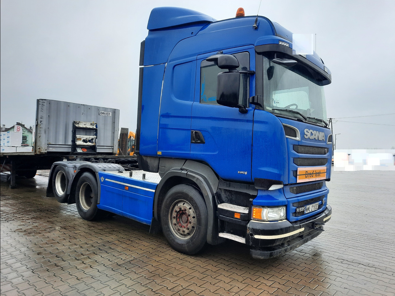 Bortu kravas automašīna/ Platforma scania R520: foto 1